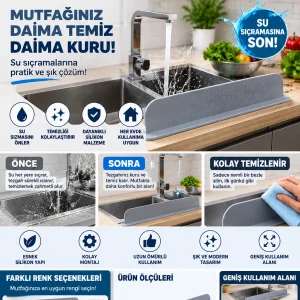 Silikon Lavabo Bariyeri